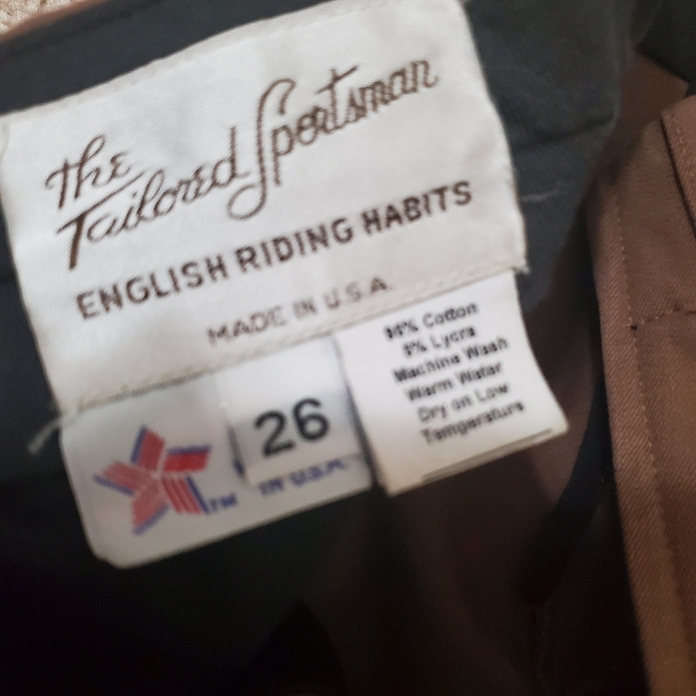 Tailored Sportsman Riding Breeches - 26 R
